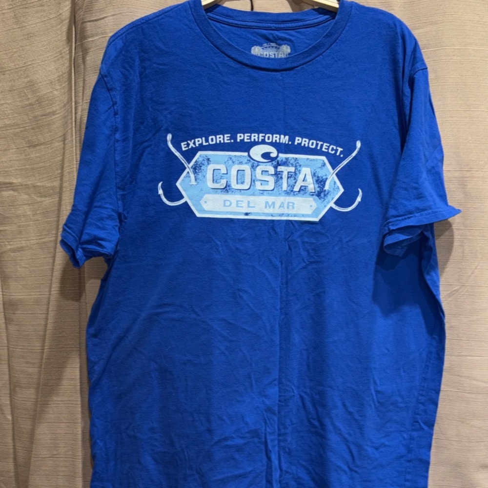 Costa Del Mar Royal Blue Graphic Tee